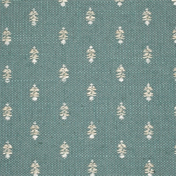 Lydham Aqua Fabric by Sanderson