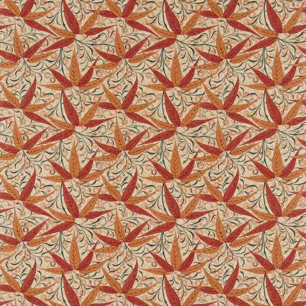 Bamboo Russet/Siena Fabric by Morris & Co