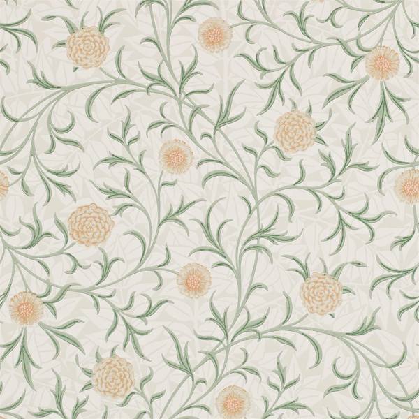 Scroll Thyme/Pear Wallpaper by Morris & Co