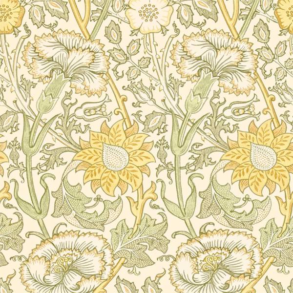 Pink & Rose Cowslip/Fennel Wallpaper by Morris & Co