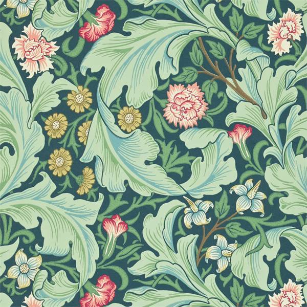 Leicester Woad/Sage Wallpaper by Morris & Co