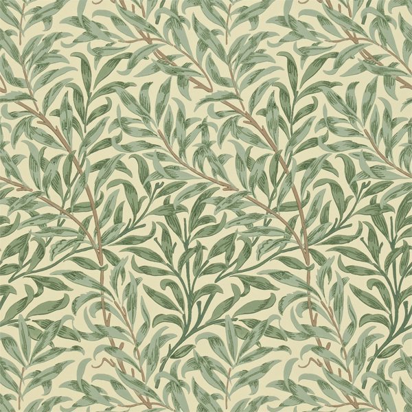 Willow Boughs Green Wallpaper by Morris & Co
