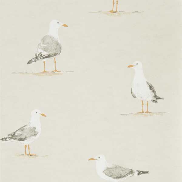 Shore Birds Driftwood Wallpaper by Sanderson