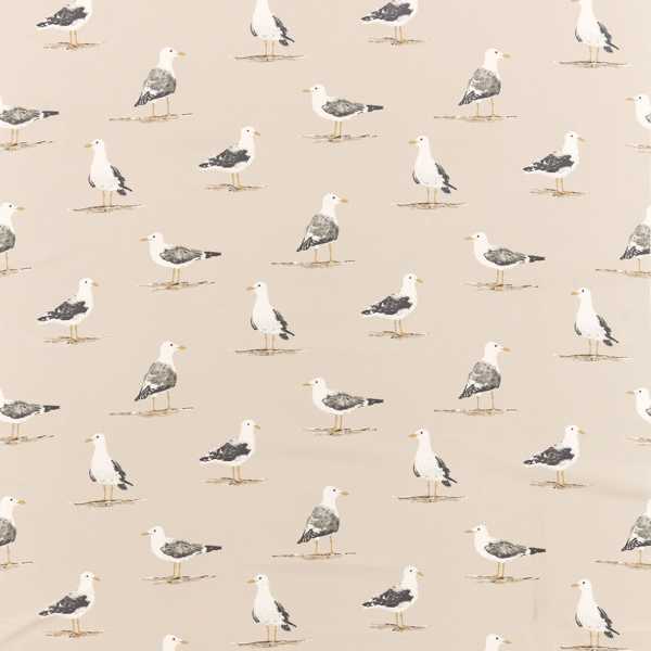 Shore Birds Driftwood Fabric by Sanderson