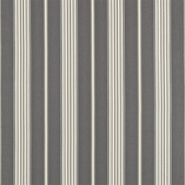 Saxon Charcoal/Dove Fabric by Sanderson