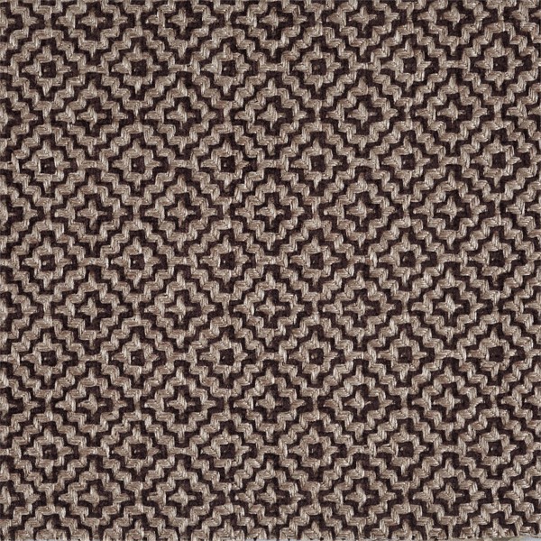 Linden Chocolate Fabric by Sanderson