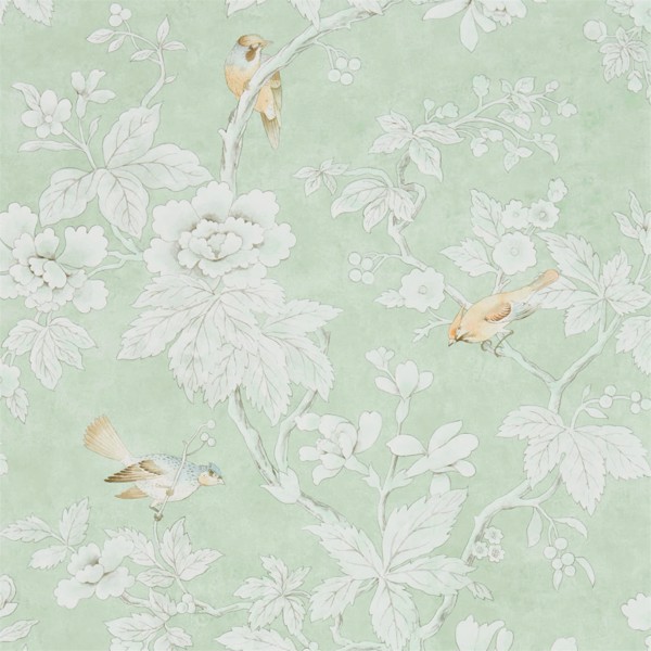 Chiswick Grove Sage Wallpaper by Sanderson