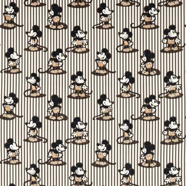 Mickey Stripe Humbug Fabric by Sanderson