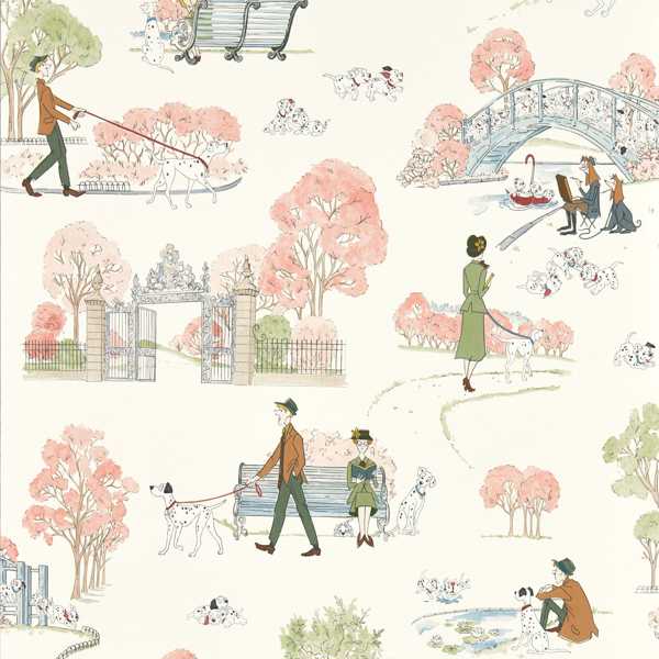 101 Dalmatians Candy Floss Wallpaper by Sanderson