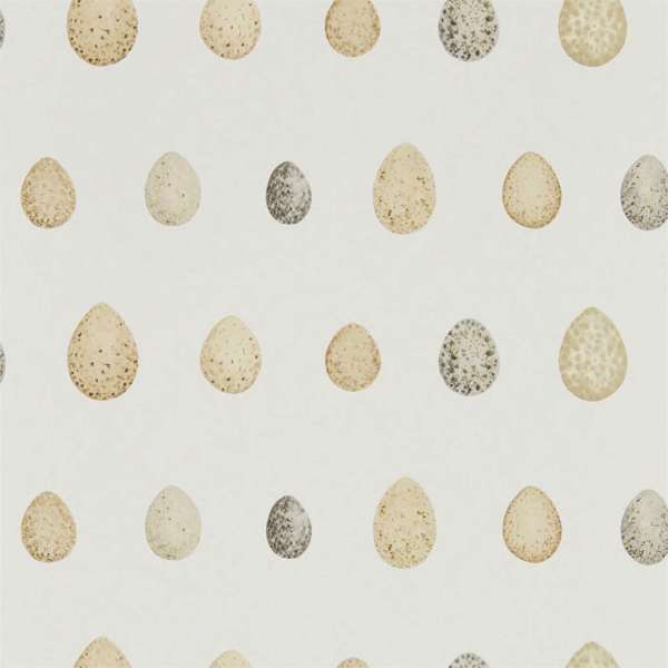 Nest Egg Corn Graphite Wallpaper by Sanderson