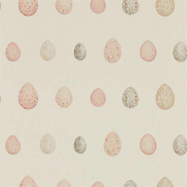 Nest Egg Blush Pink Wallpaper by Sanderson