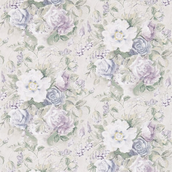 Giselle Silver/Pewter Wallpaper by Sanderson