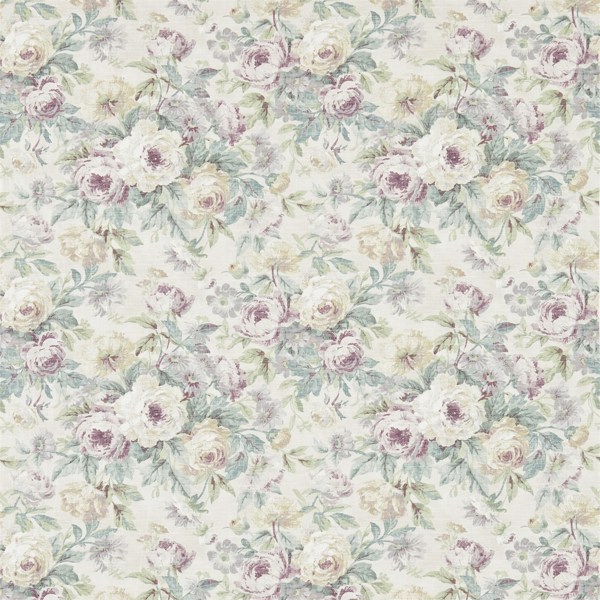 Amelia Rose Vanilla/Taupe Fabric by Sanderson