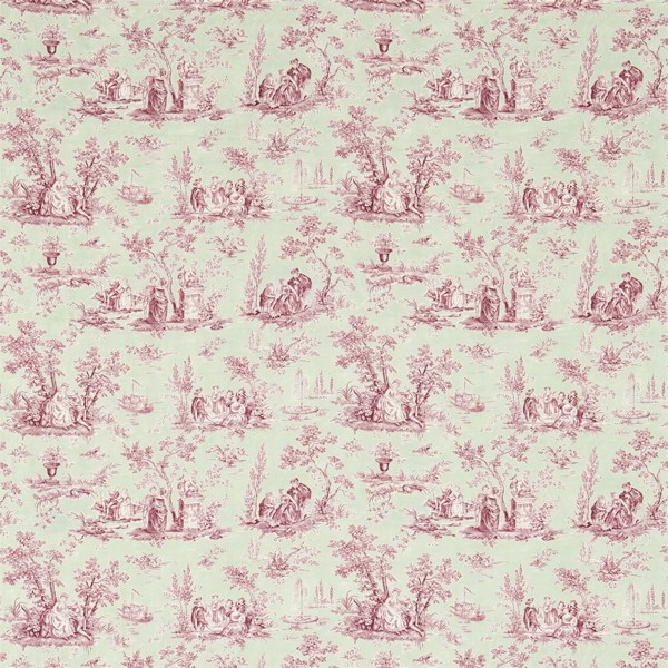 Josette Rose/Sage Fabric by Sanderson