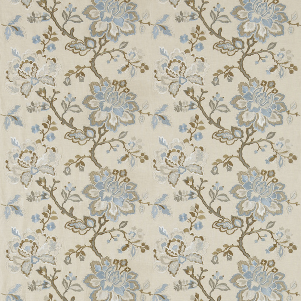 Angelique Wedgwood/Sable Fabric by Sanderson