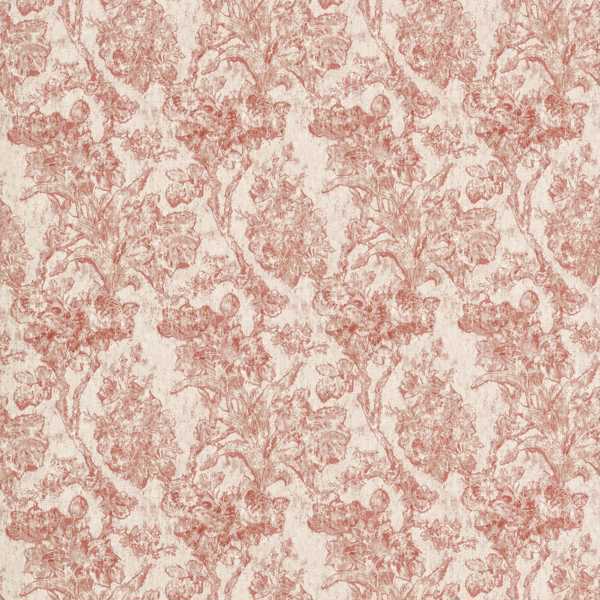 Fringed Tulip Toile Putty Fabric by Sanderson