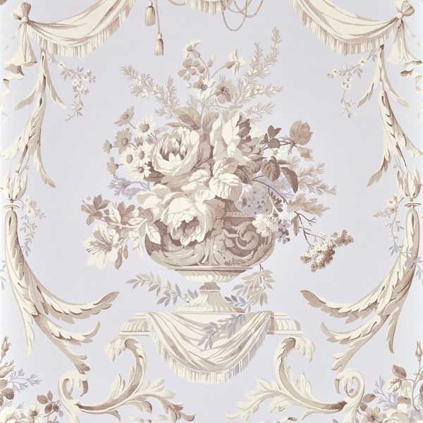 Andromeda's Cup Tyrian Lilac Wallpaper by Sanderson
