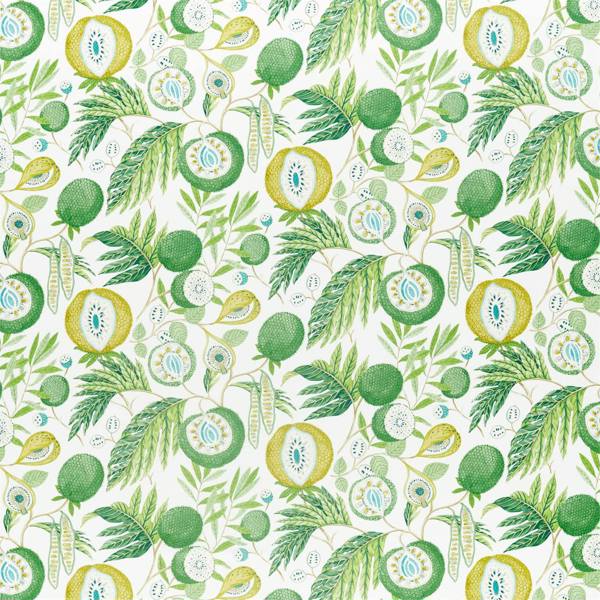 Jackfruit Jackfruit Botanical Green Fabric by Sanderson