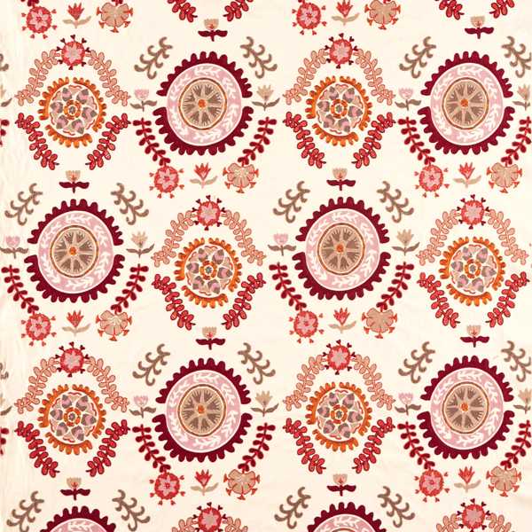 Annabel's Suzani Mulberry Fabric by Sanderson