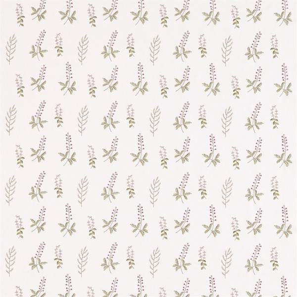 Bilberry Celadon/Fig Fabric by Sanderson