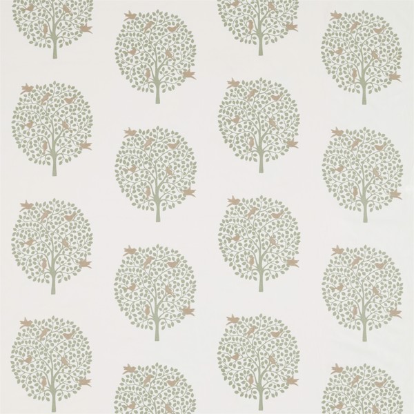 Bay Tree Celadon Fabric by Sanderson