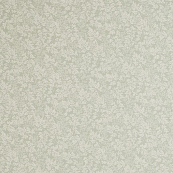 Spring Leaves Fennel Fabric by Sanderson