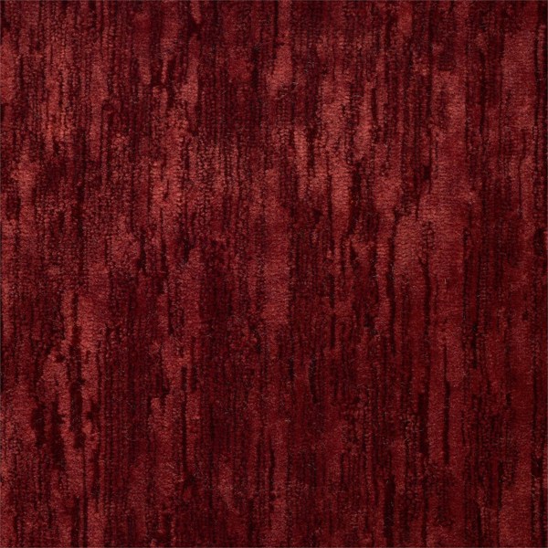 Icaria Brick Red Fabric by Sanderson