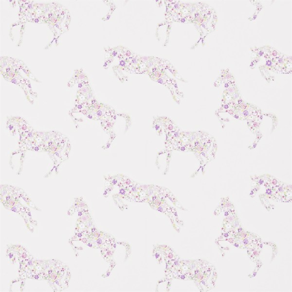 Pretty Ponies Lavender Wallpaper by Sanderson