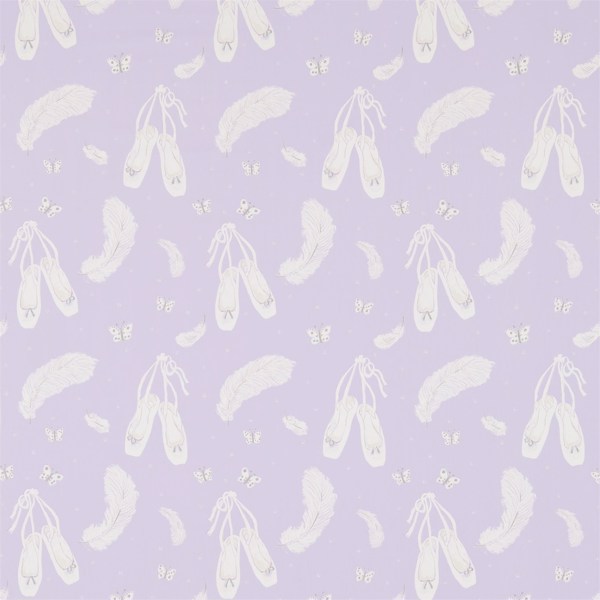 Ballet Shoes Lavender Fabric by Sanderson