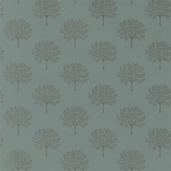 Marcham Tree English Grey Wallpaper by Sanderson