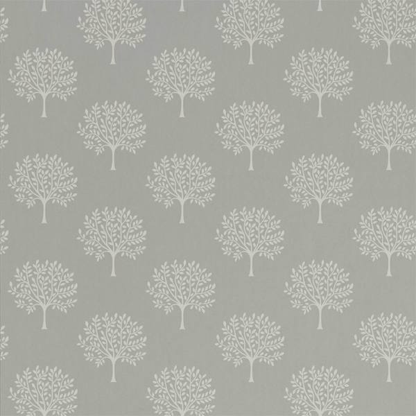 Marcham Tree Grey Birch Wallpaper by Sanderson