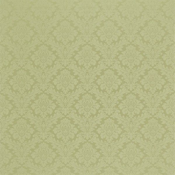 Lymington Damask Willow Fabric by Sanderson