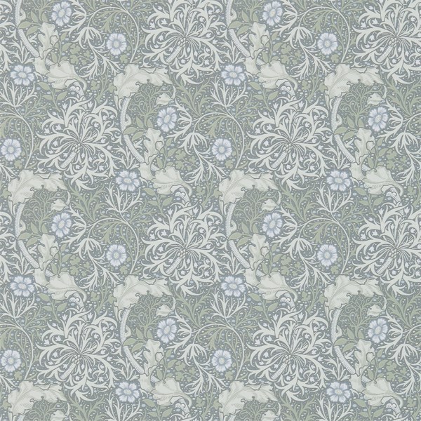 Morris Seaweed Silver/Ecru Wallpaper by Morris & Co