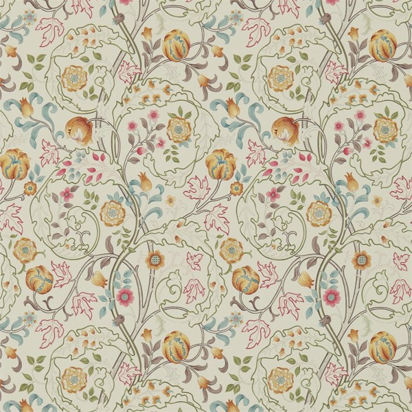 Mary Isobel Russet/Taupe Wallpaper by Morris & Co