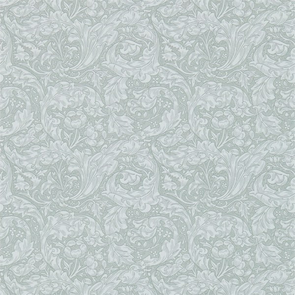 Bachelors Button Silver Wallpaper by Morris & Co