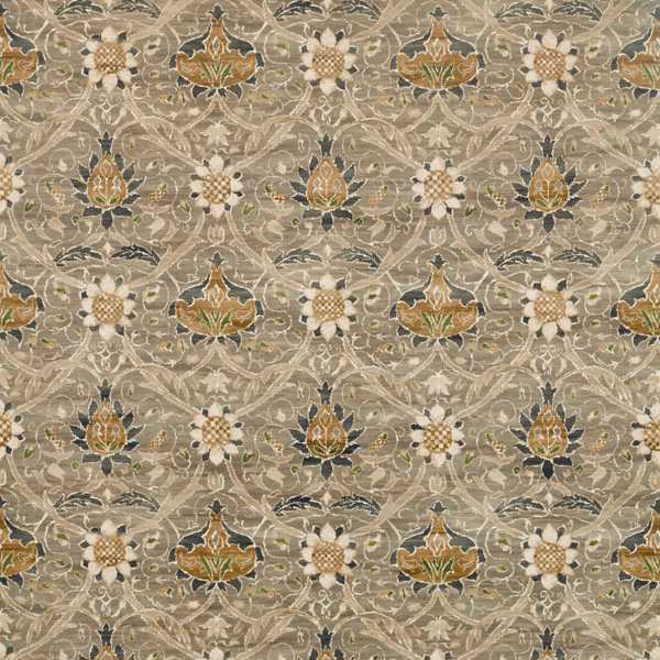 Montreal Velvet Grey/Charcoal Fabric by Morris & Co