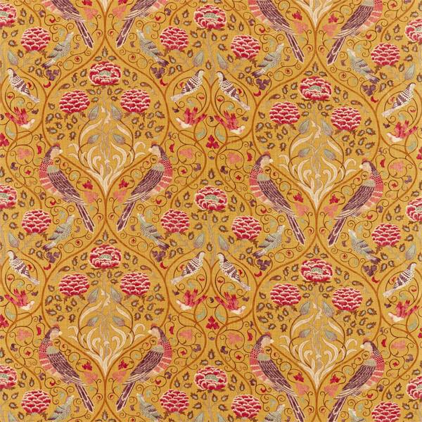 Seasons By May Saffron Fabric by Morris & Co