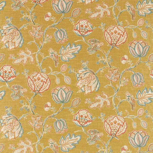 Theodosia Saffron Fabric by Morris & Co