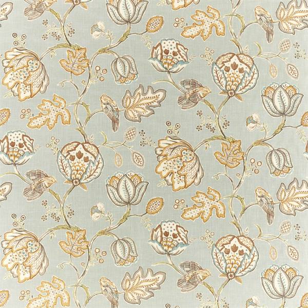 Theodosia Grey Fabric by Morris & Co
