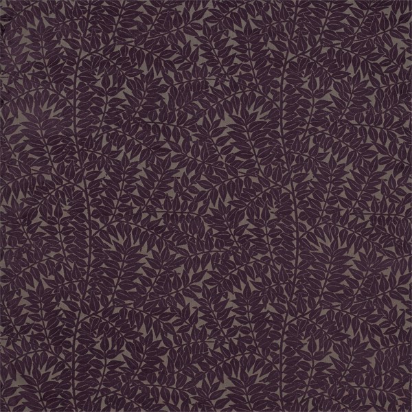 Branch Plum/Loam Fabric by Morris & Co