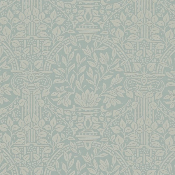 Garden Craft Sea Blue/Vellum Fabric by Morris & Co