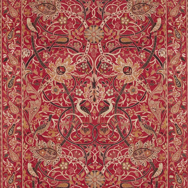 Bullerswood Paprika/Gold Fabric by Morris & Co