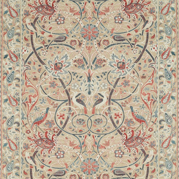 Bullerswood Spice/Manilla Fabric by Morris & Co