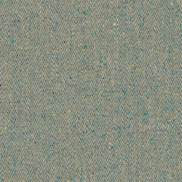 Brunswick Teal Fabric by Morris & Co