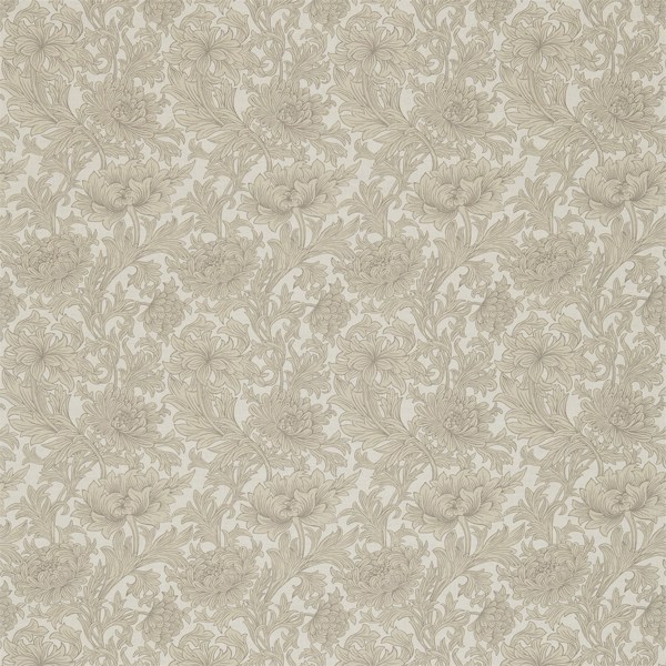 Chrysanthemum Toile Sisal/Canvas Fabric by Morris & Co