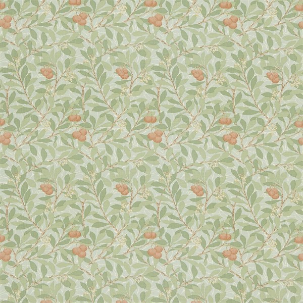 Arbutus Green Fabric by Morris & Co