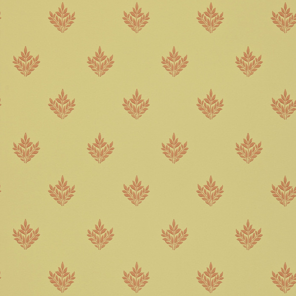 Pearwood Russet/Honeycomb Wallpaper by Morris & Co