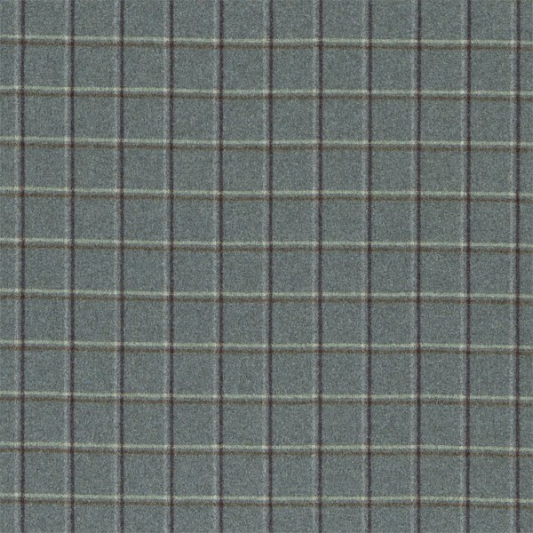Woodford Check Bayleaf/Vellum Fabric by Morris & Co