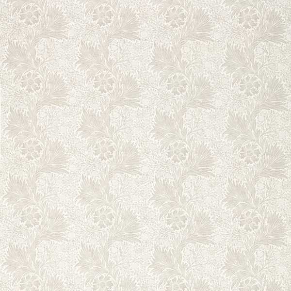Pure Marigold Print Lightish Grey Fabric by Morris & Co