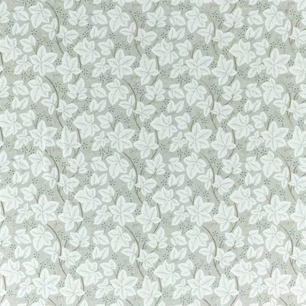 Pure Bramble Embroidery Lightish Grey Fabric by Morris & Co